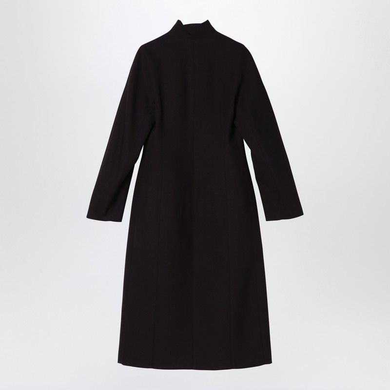 FENDI Wool Jacket with High Collar and Long Sleeves