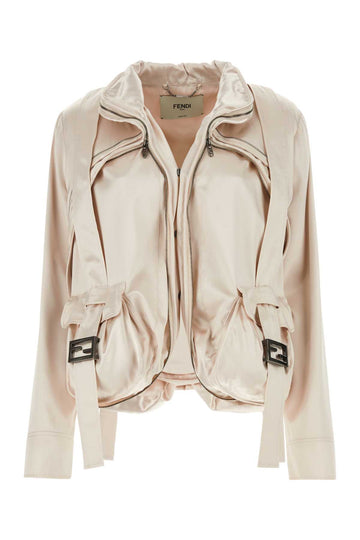 FENDI Light Satin Mini Jacket
