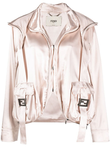 FENDI Elegant Visco Jacket for Women - Fall/Winter 2025