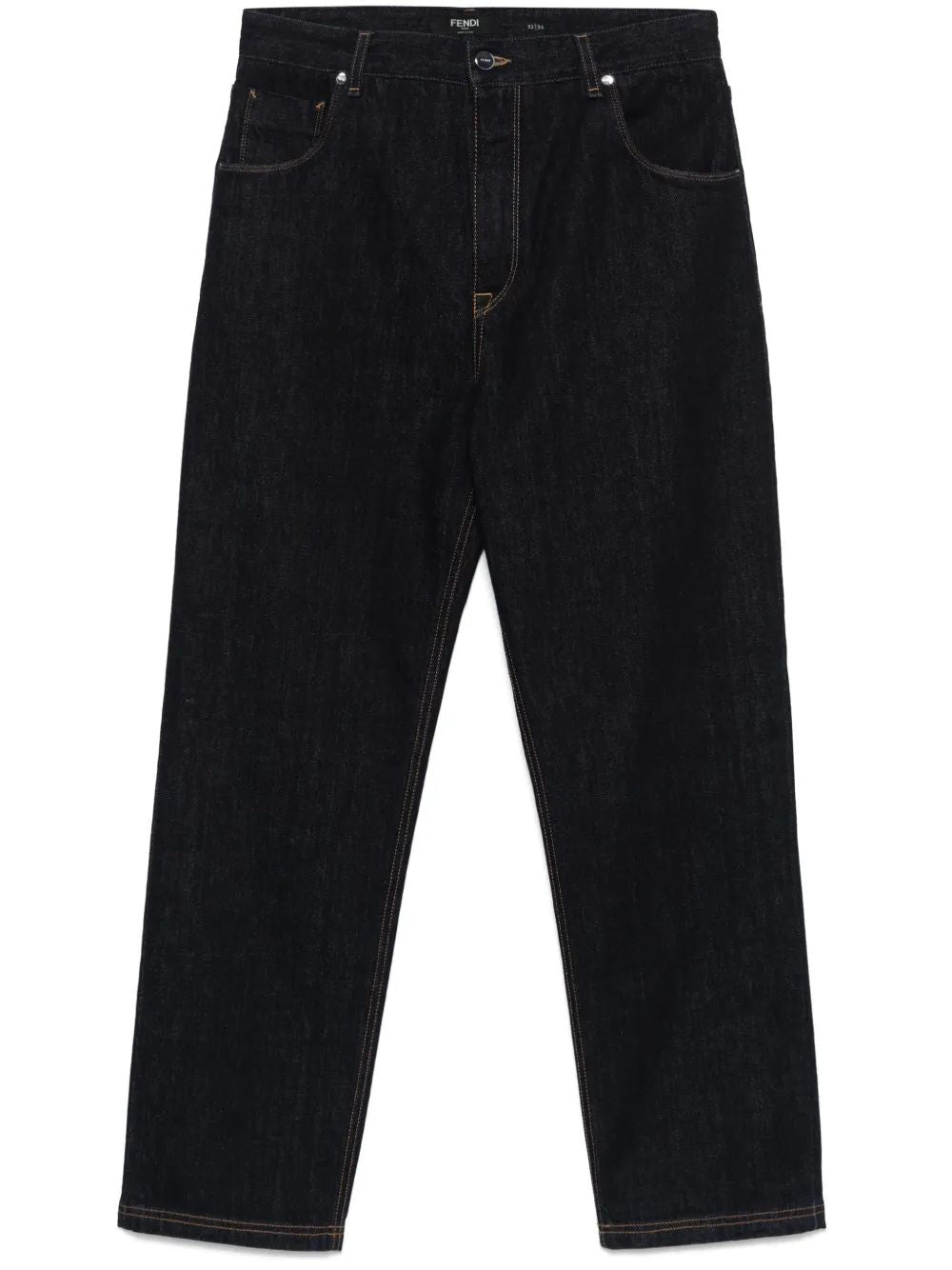 FENDI Men's Straight-Leg Jeans Size US 33