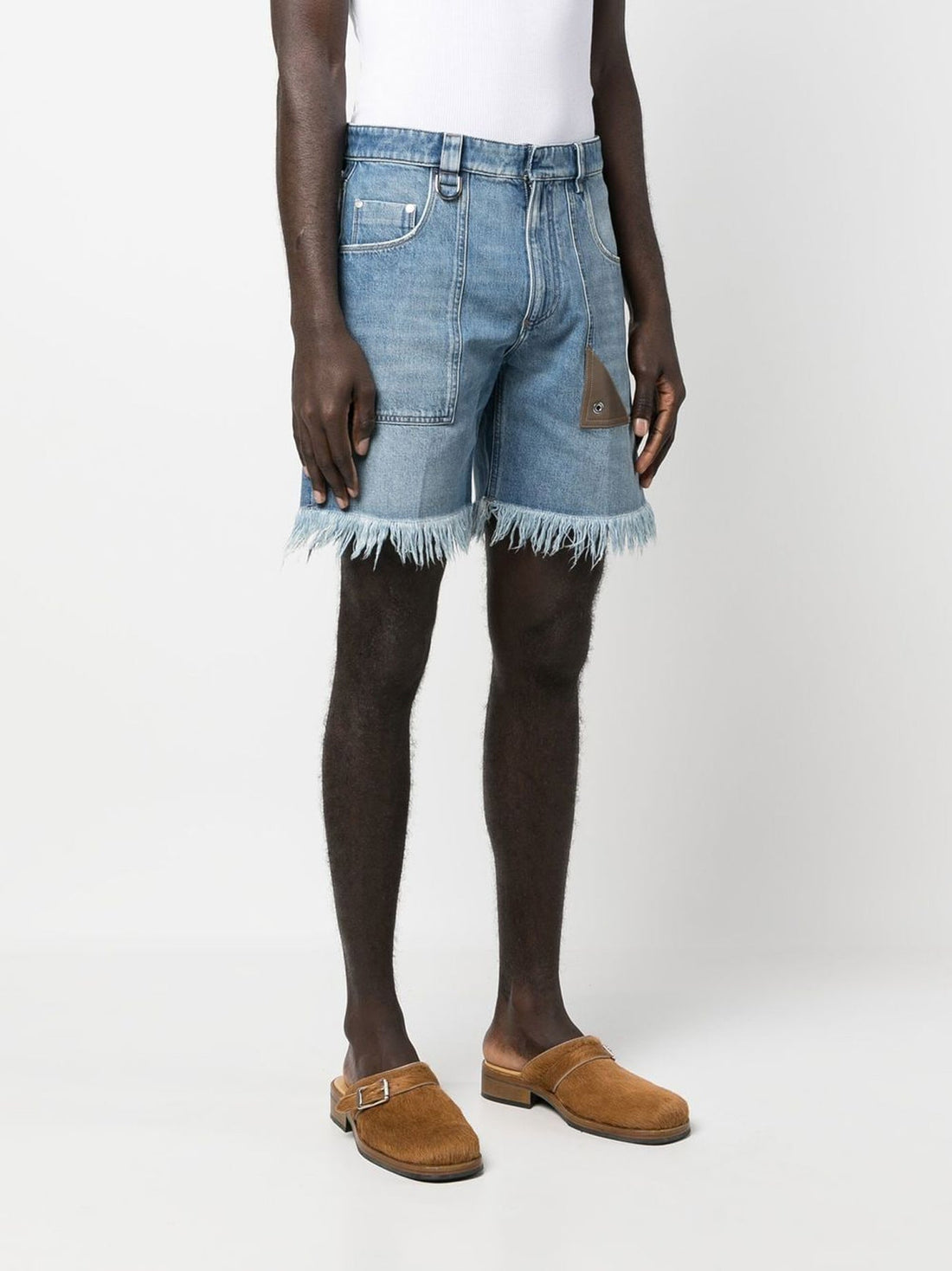 FENDI Cotton Shorts for Men - FW25 Collection