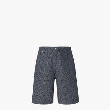 FENDI Jacquard Denim Shorts for Men