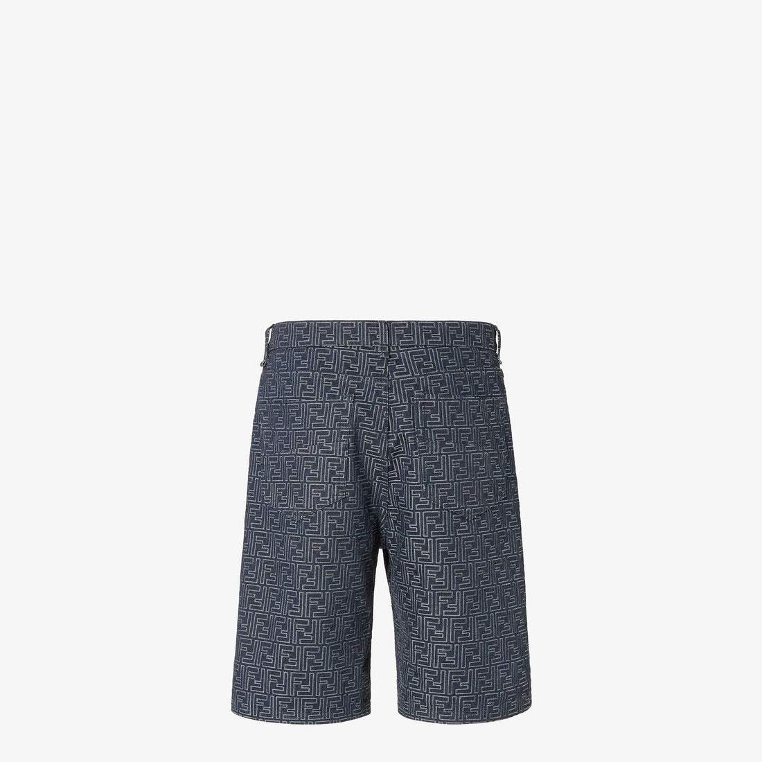 FENDI Jacquard Denim Shorts for Men