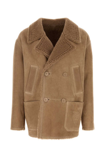FENDI Shearling Jacket for Men - FW24 Collection