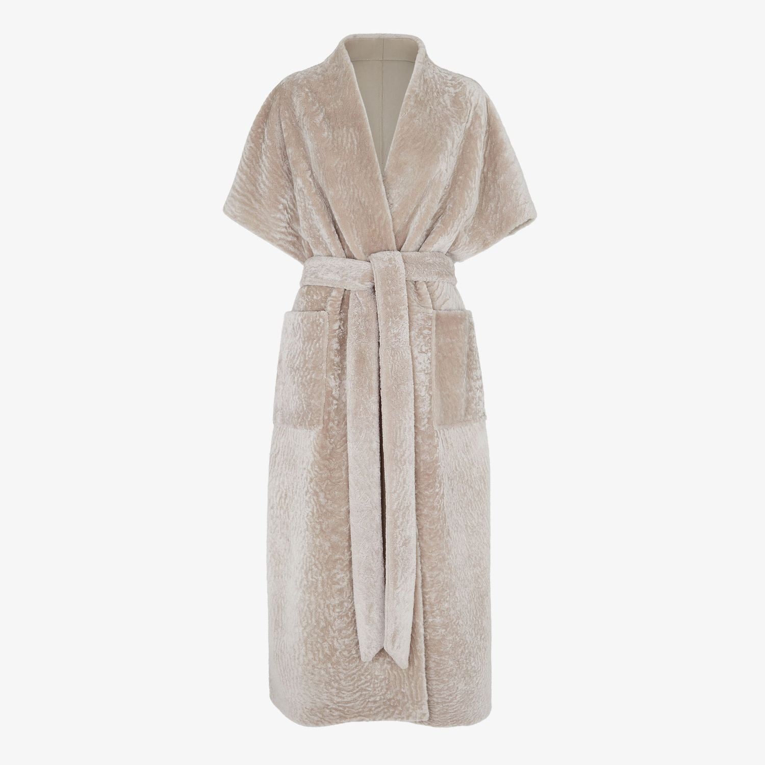 FENDI Shearling Jacket Scarf for Women - SS25 Collection