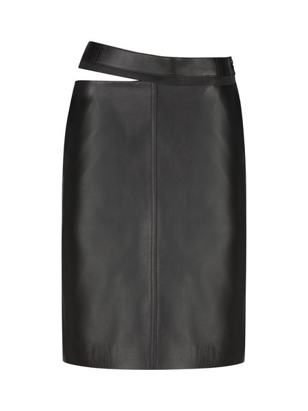 FENDI Sophisticated Leather Skirt