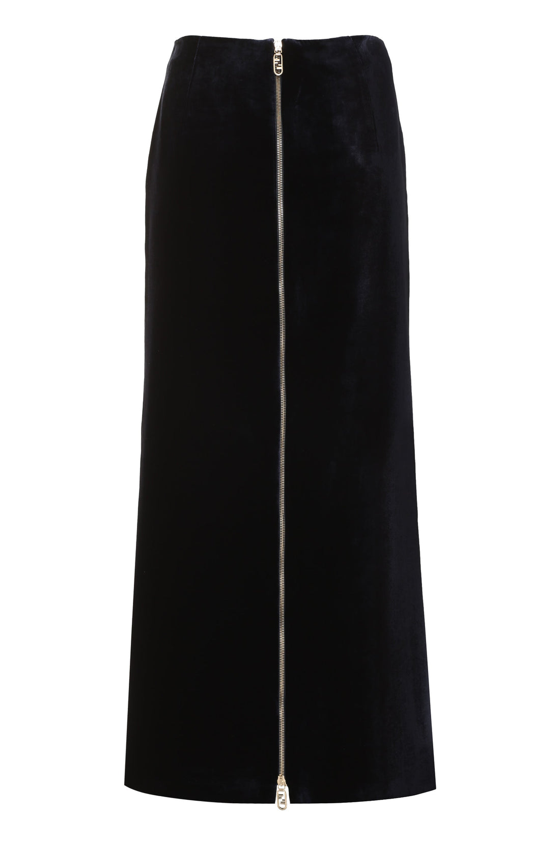 FENDI Velvet Midi Skirt for Women