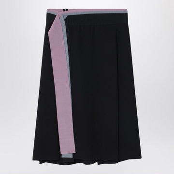 FENDI Fluid Flared Silk Skirt for Women