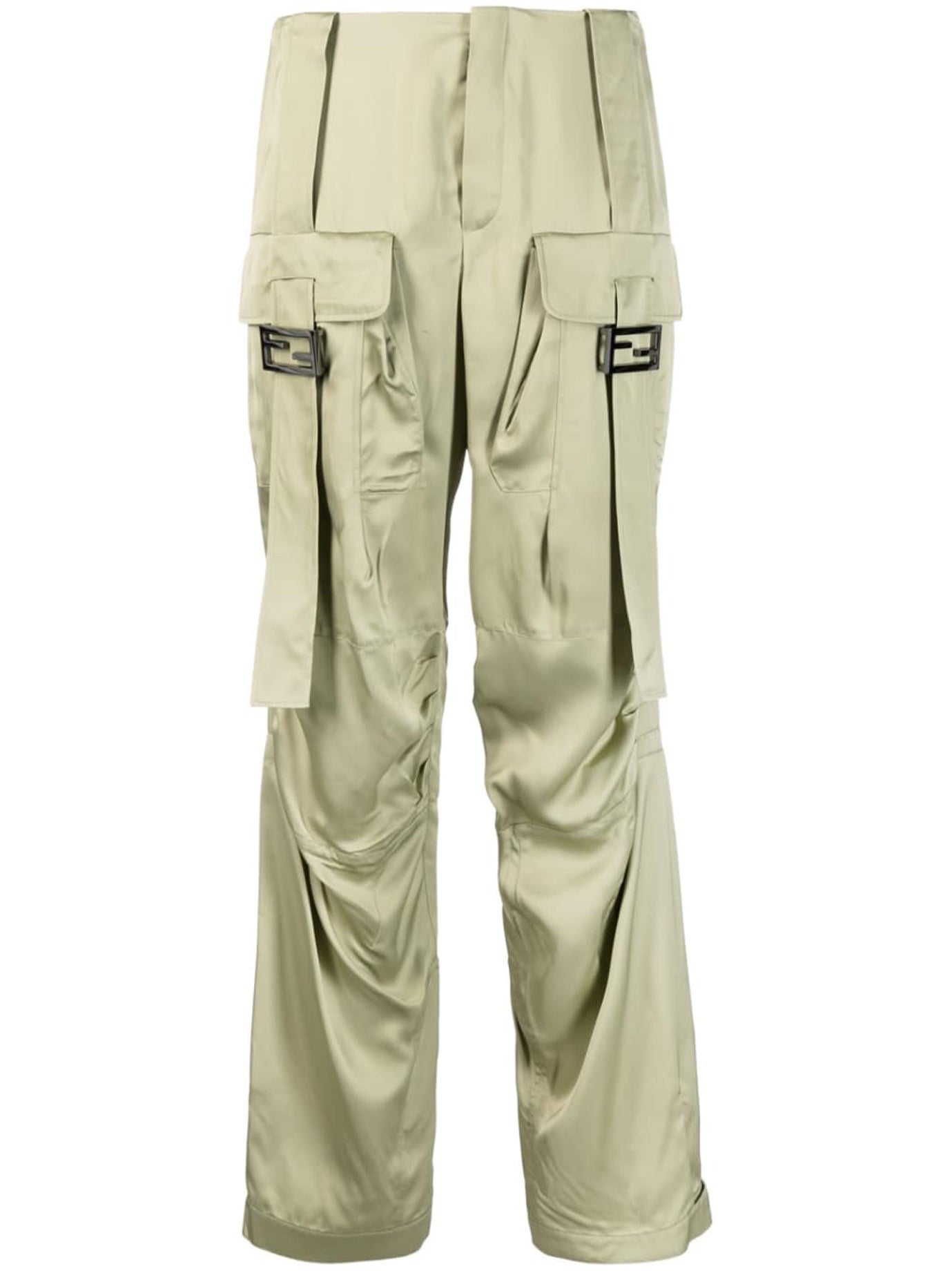 FENDI Viscose Trousers for Women - FW25 Collection