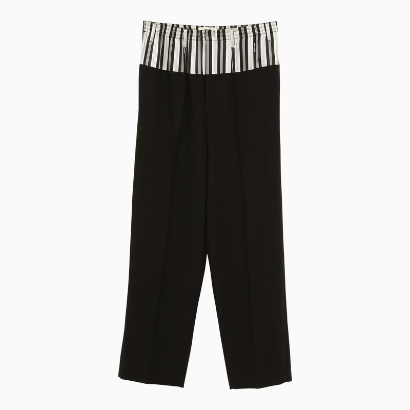 Wool Blend Trousers - Fendi x Stefano Pilati Collection