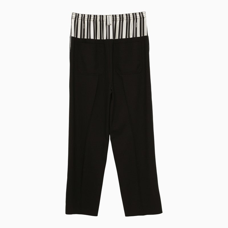 Wool Blend Trousers - Fendi x Stefano Pilati Collection