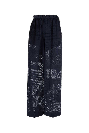 FENDI Women's Viscoe Blend Trousers