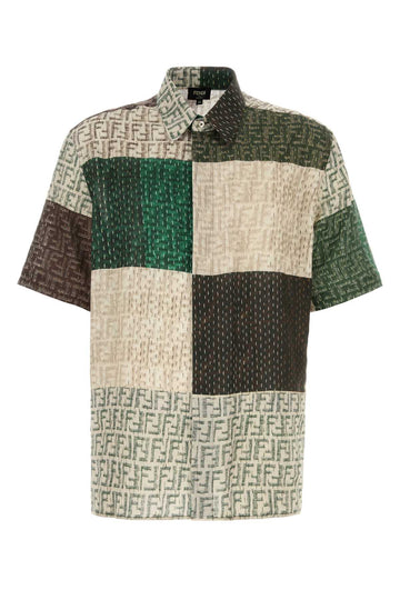 FENDI Linen Shirt for Men - SS25 Collection