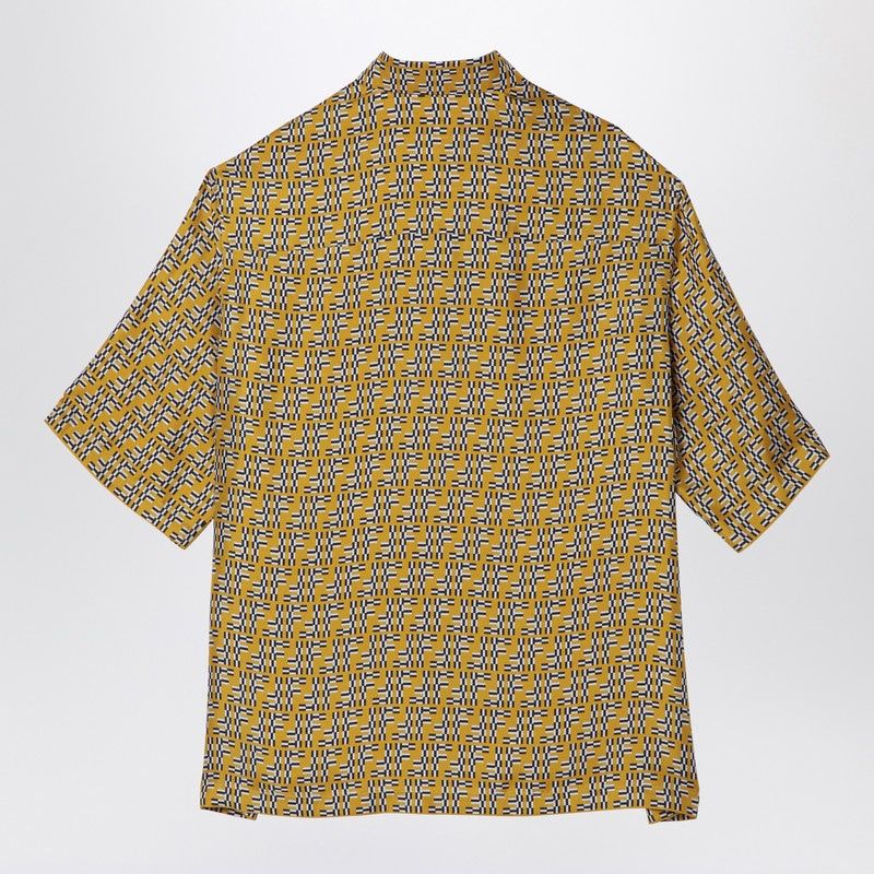 FENDI Labyrinth Printed Silk Shirt