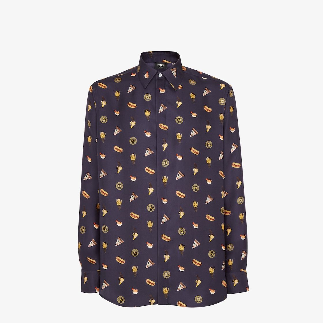 FENDI Men's Woven Shirt - FW24 Collection