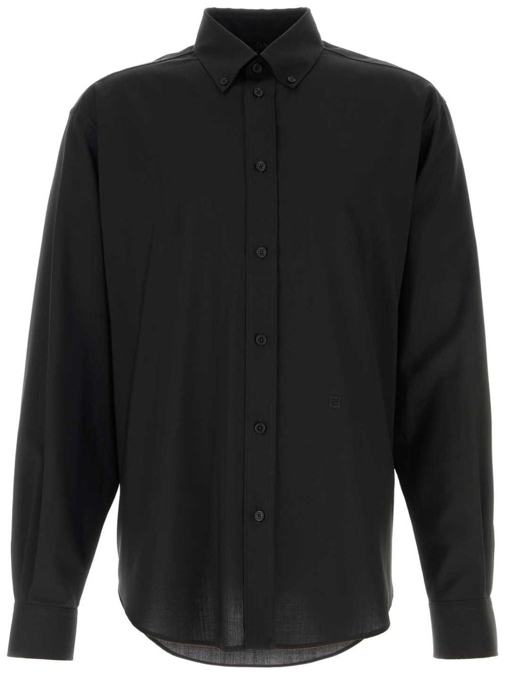 FENDI Lightweight Wool Shirt for Men - Fall/Winter 2024