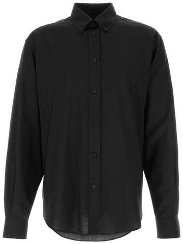 FENDI Lightweight Wool Shirt for Men - Fall/Winter 2024