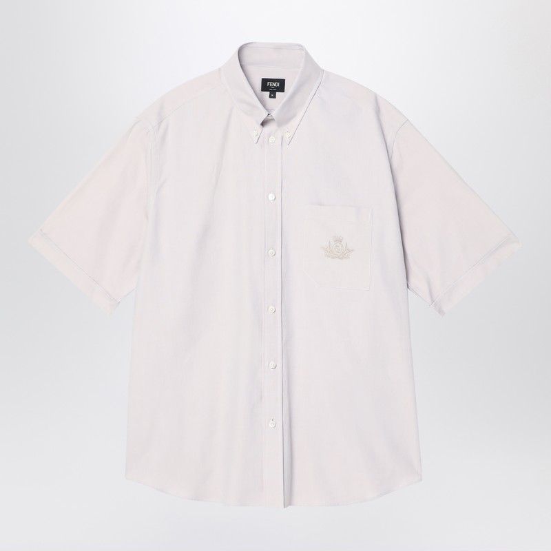 FENDI Classic Cotton Shirt for Men - SS25 Collection