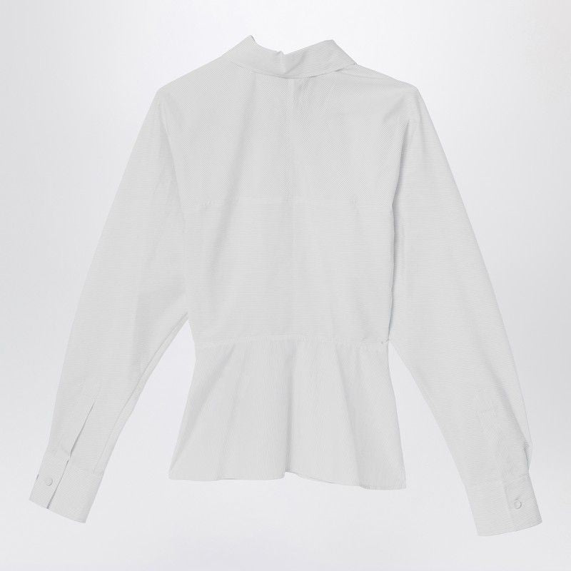 FENDI Striped Cotton Shirt with Long Sleeves for Women