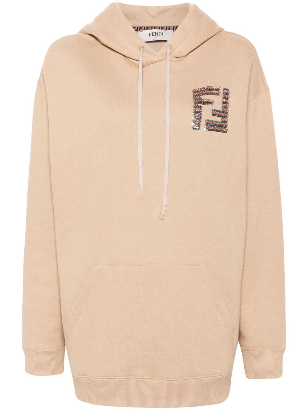 FENDI Sequined FF Hoodie for Women
