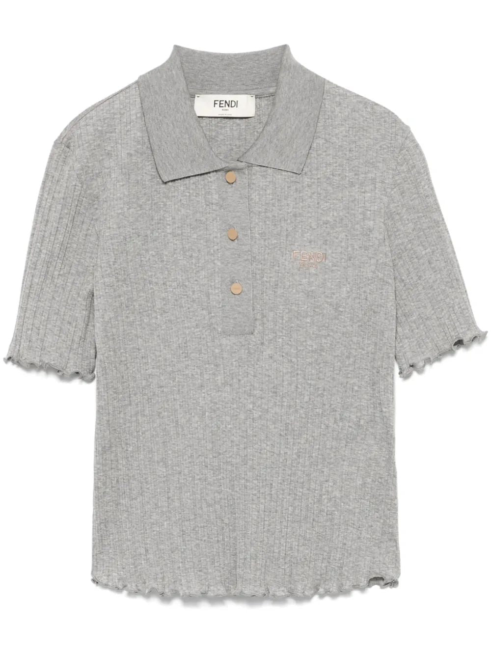 FENDI Women's Classic Polo T-Shirt