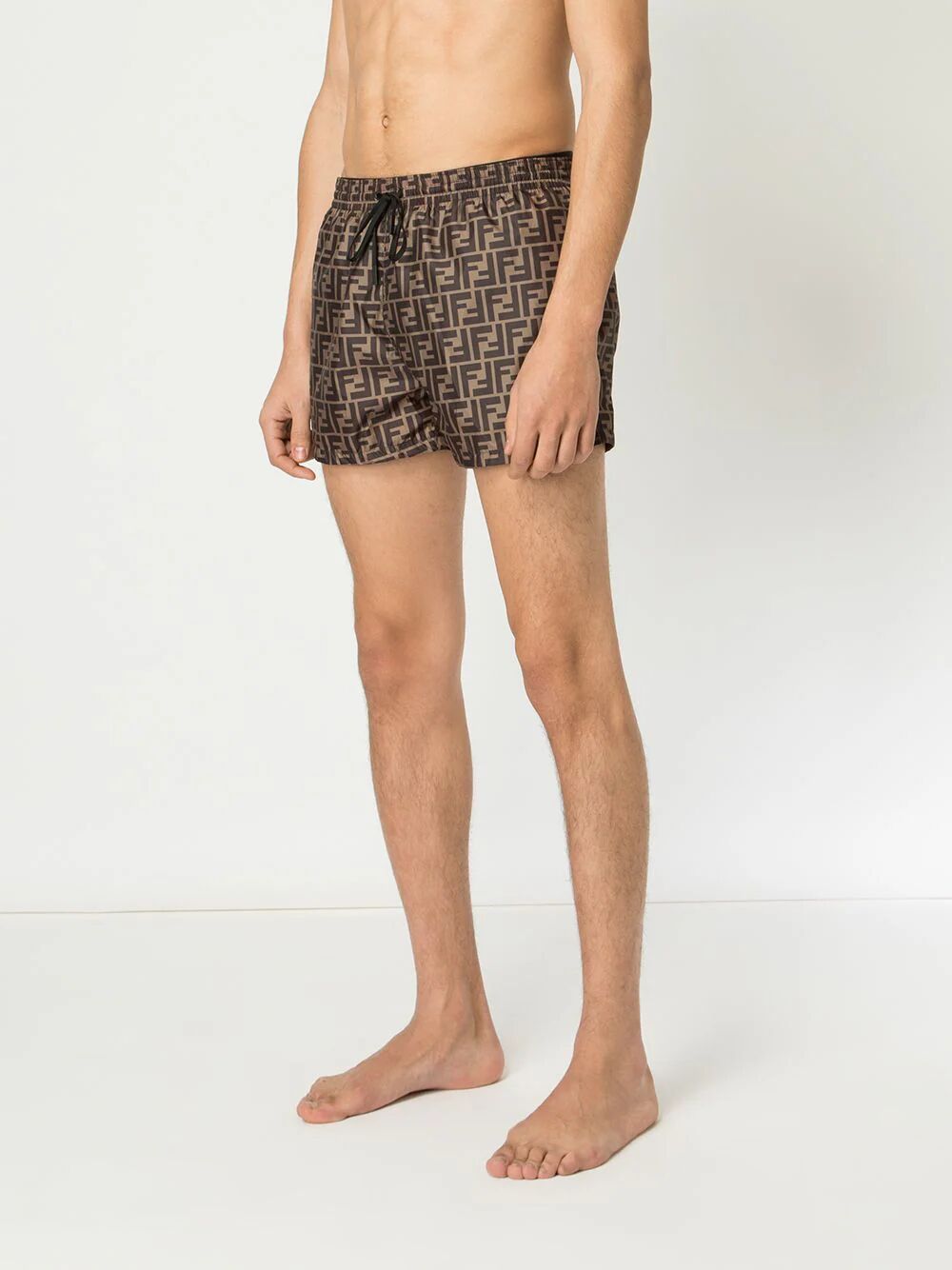 FENDI FF Motif Mini Swim Shorts