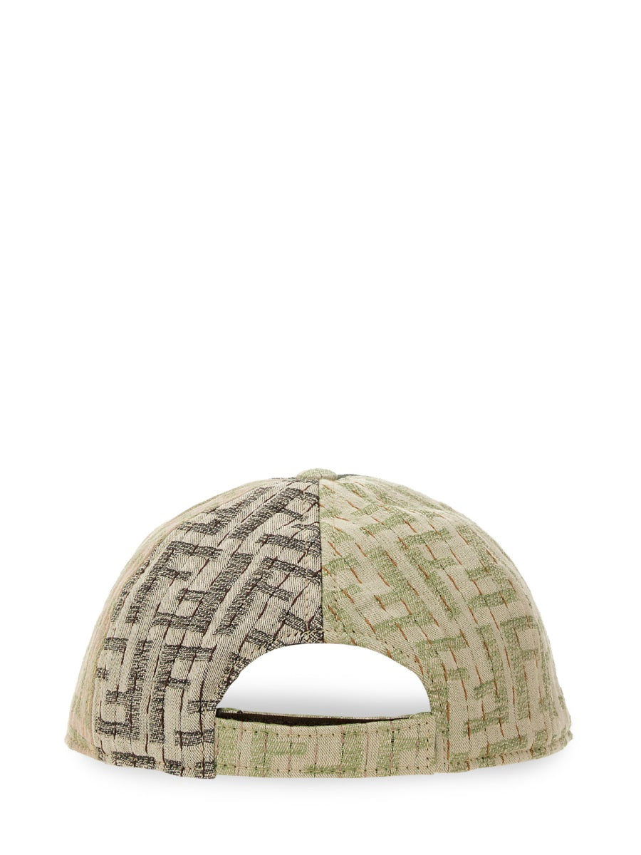 FENDI Cotton Linen Blend Hat for Men - SS25 Collection