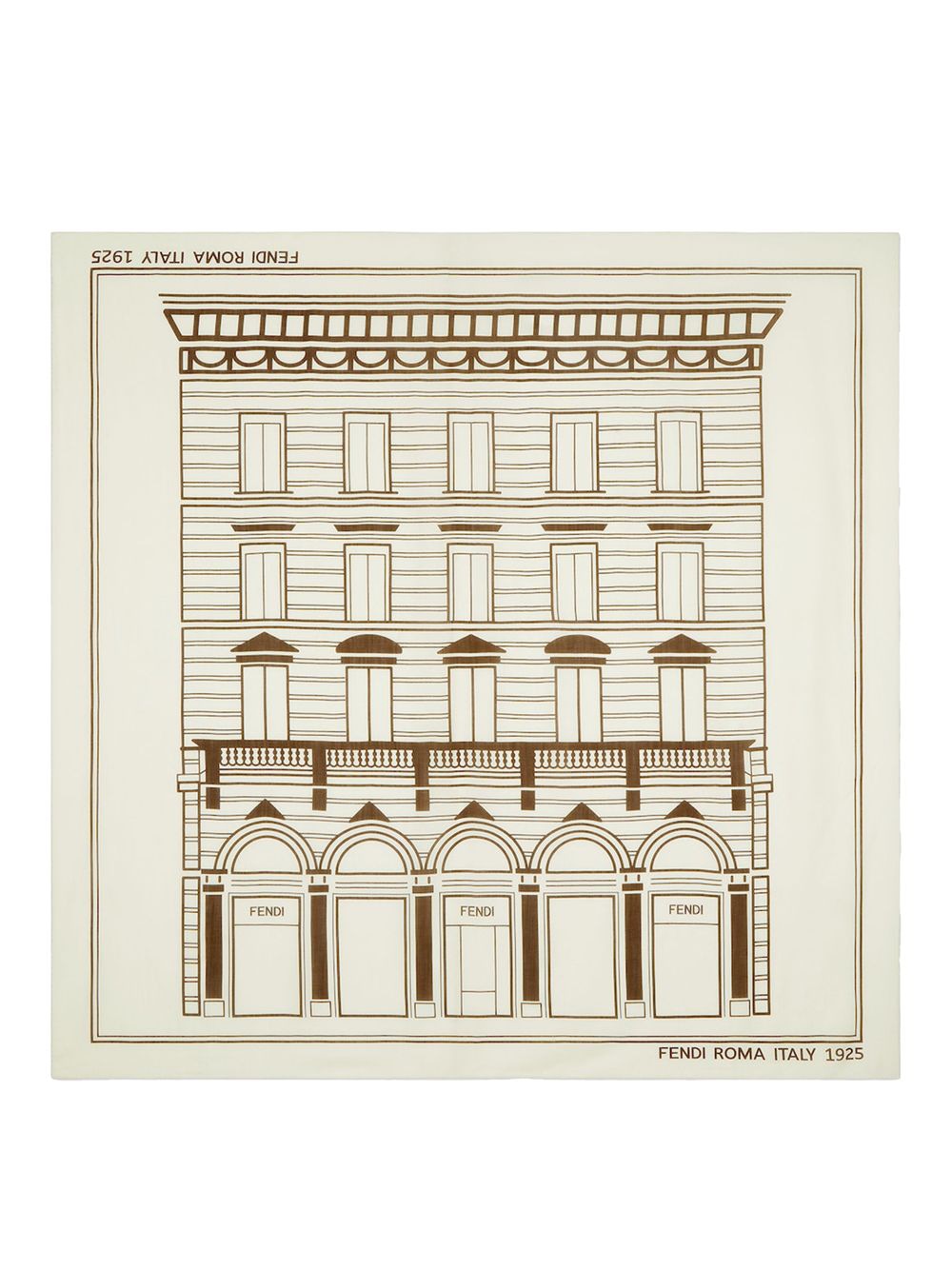 FENDI Stylish Scarf for Men - SS25 Collection