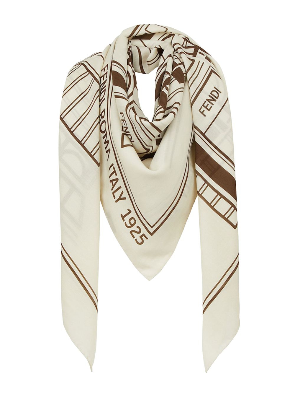 FENDI Stylish Scarf for Men - SS25 Collection