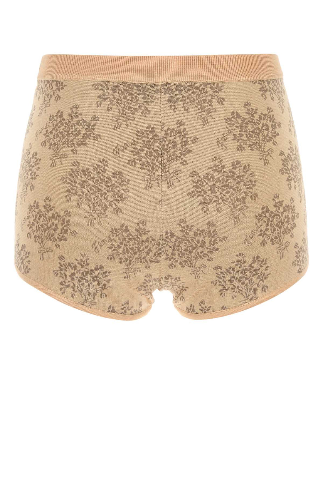 FENDI Embroidered Viscose Mini Shorts for Women