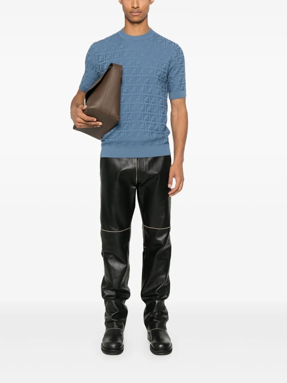 FENDI Cotton Essential T-Shirt for Men