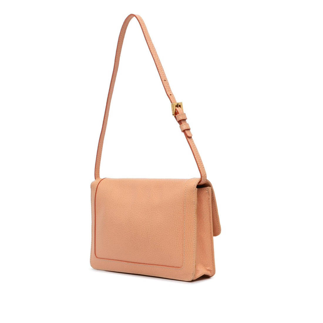 Fendi Calfskin Baguette Shoulder Bag