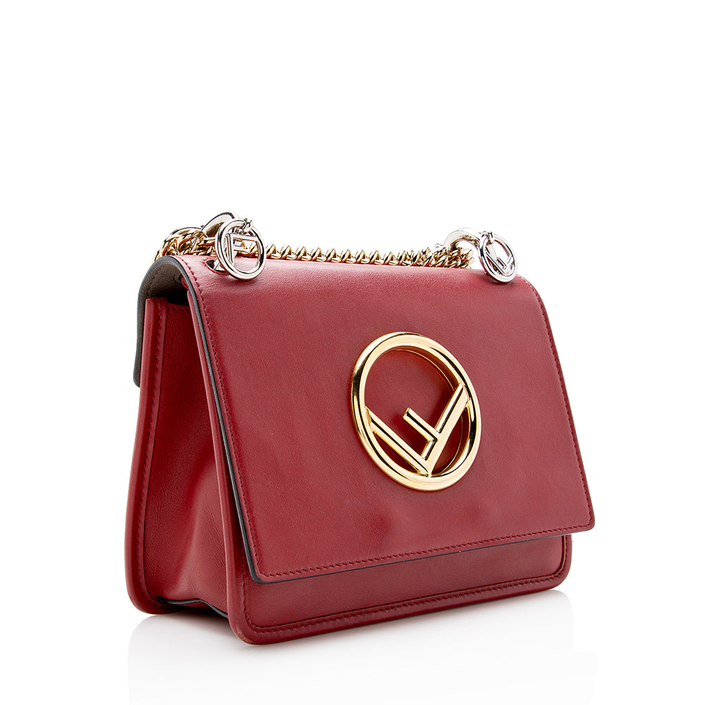 Fendi Calfskin Kan I Shoulder Bag (SHF-13965)