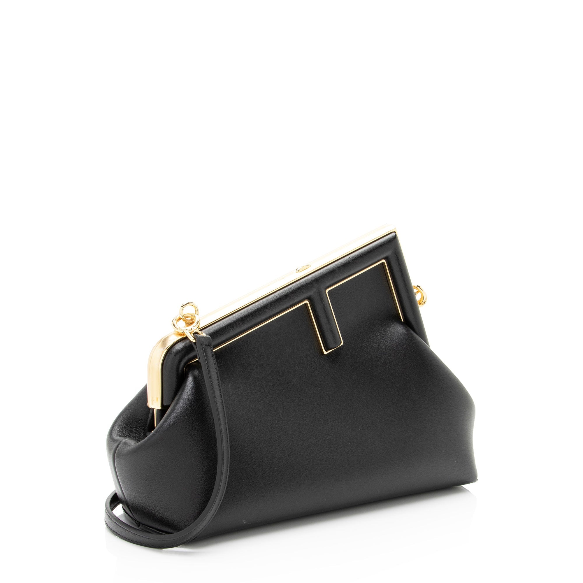 Fendi Lambskin Fendi First Small Shoulder Bag