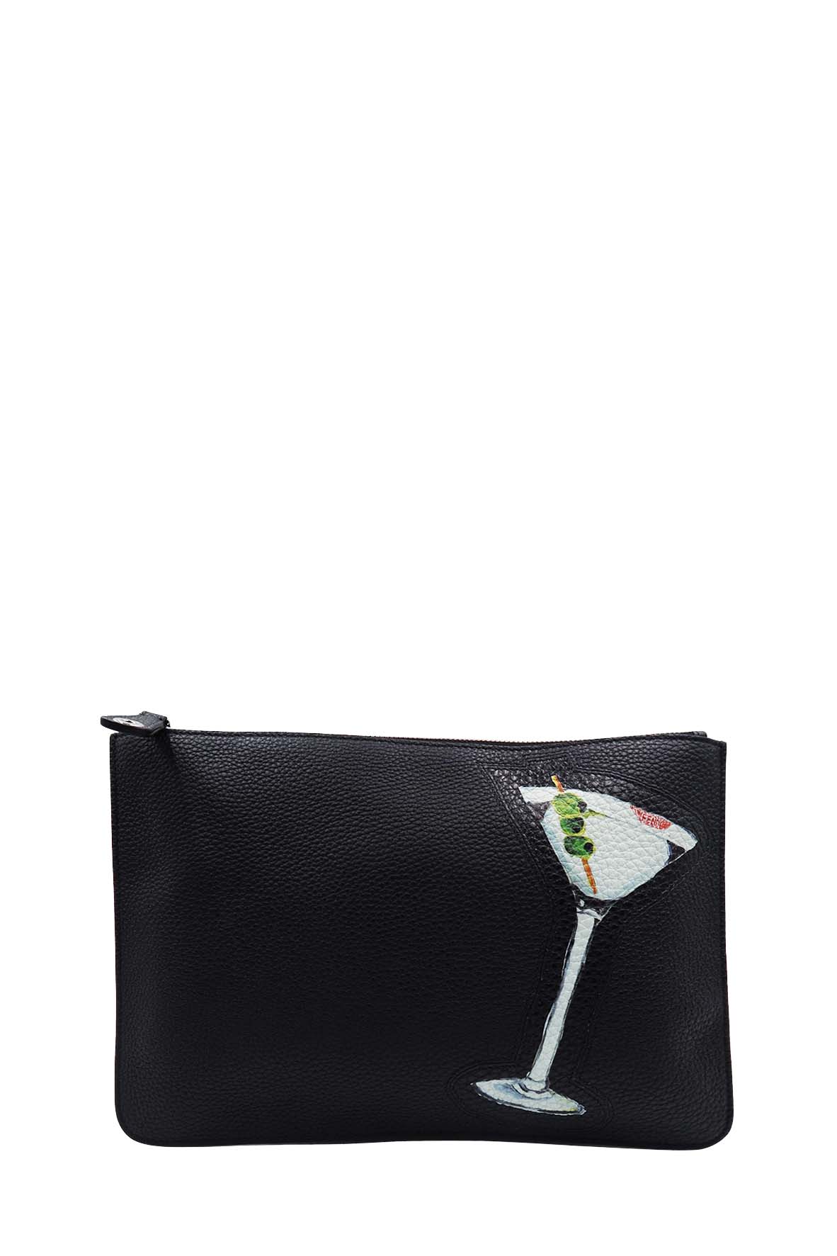 Martini Unisex Clutch Black