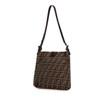 Fendi Zucca Canvas Shoulder Bag