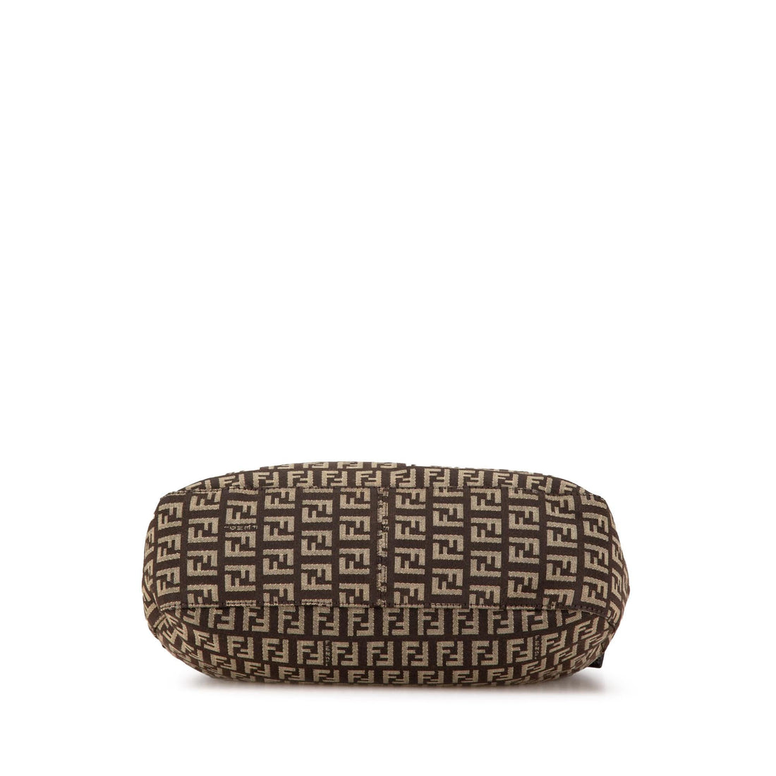 Fendi Zucchino Canvas Shoulder Bag