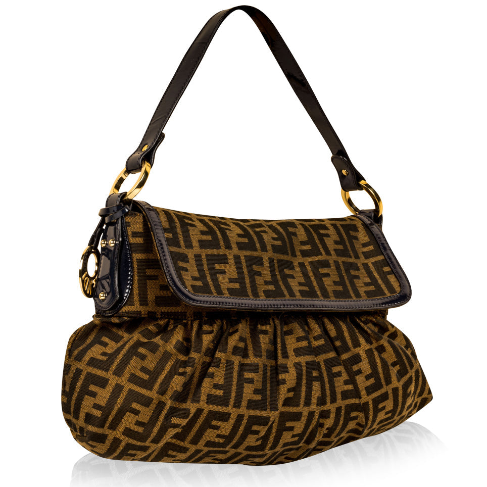 Fendi Zucca Hobo Bag