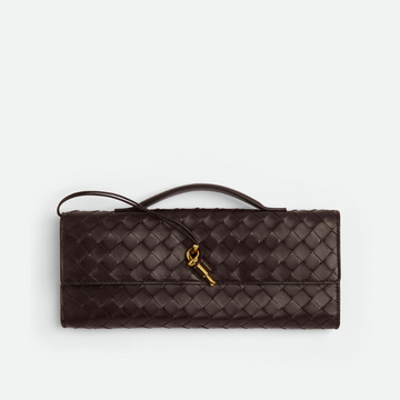 Fondant Long Clutch Andiamo With Handle Designer Clutch for Women