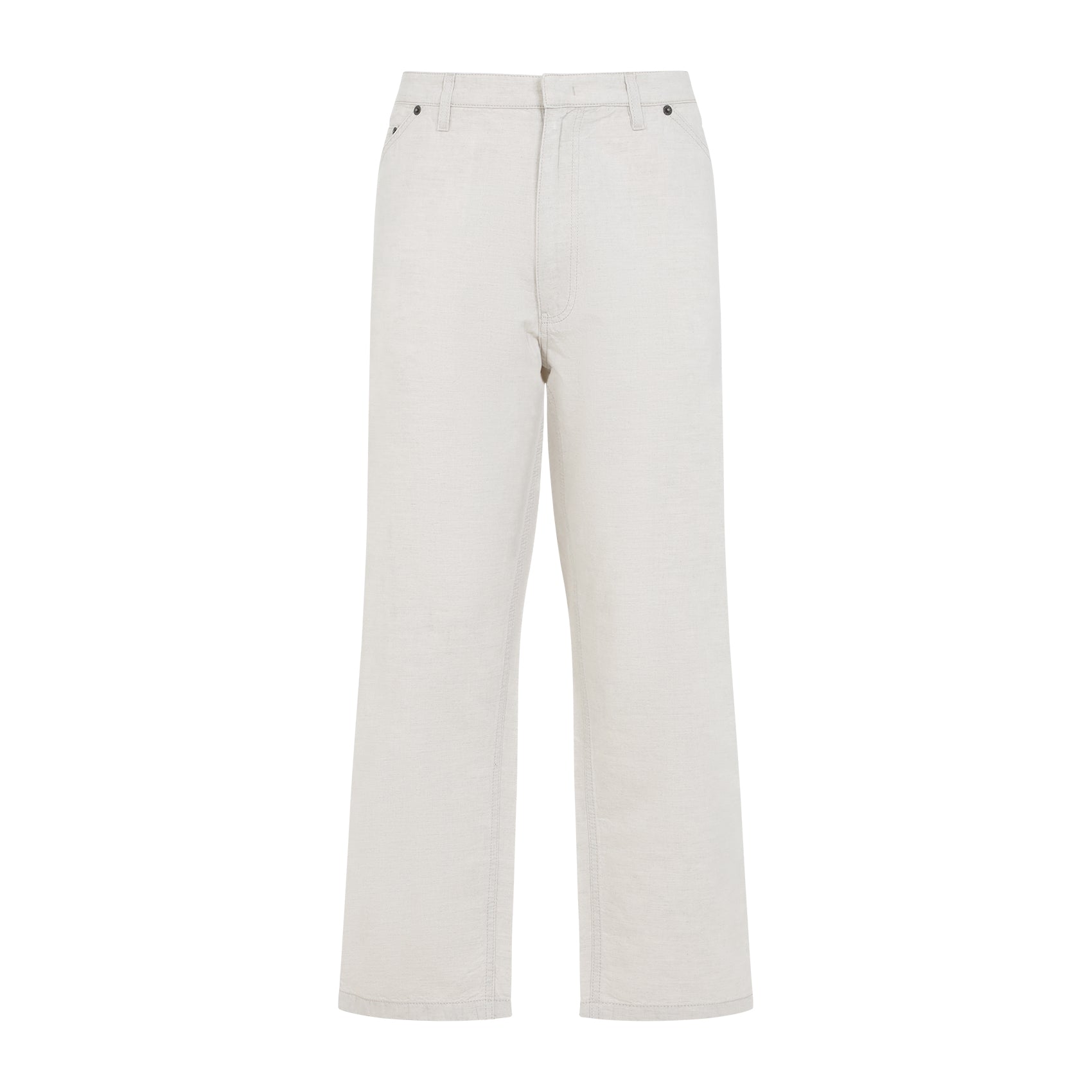 PRADA Chic Melange Chambray Pant