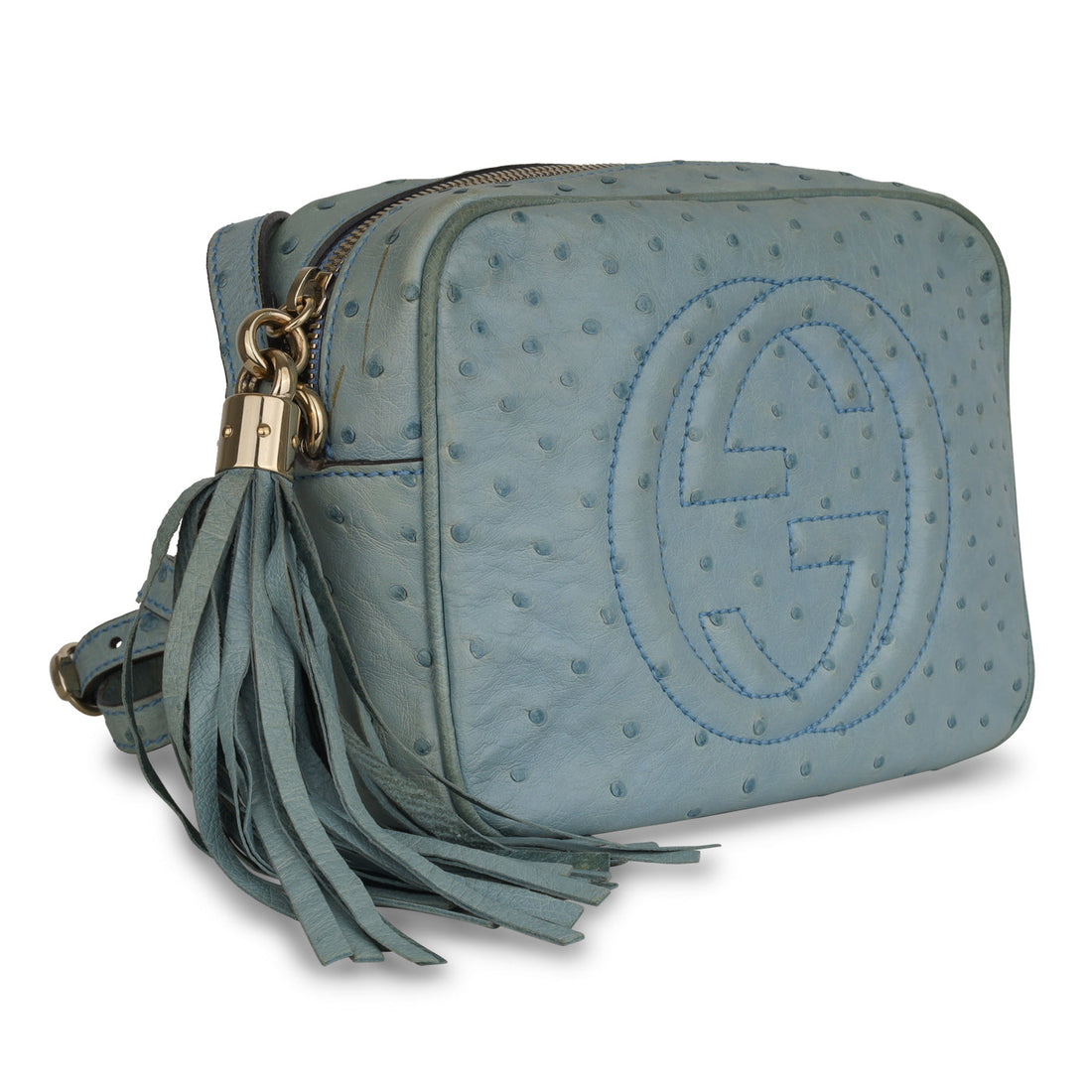 Gucci Small Soho Disco - Ostrich