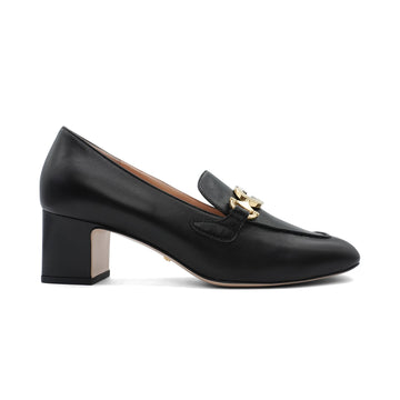 Gucci 'Malaga Kid' Heeled Loafers - Women's 37