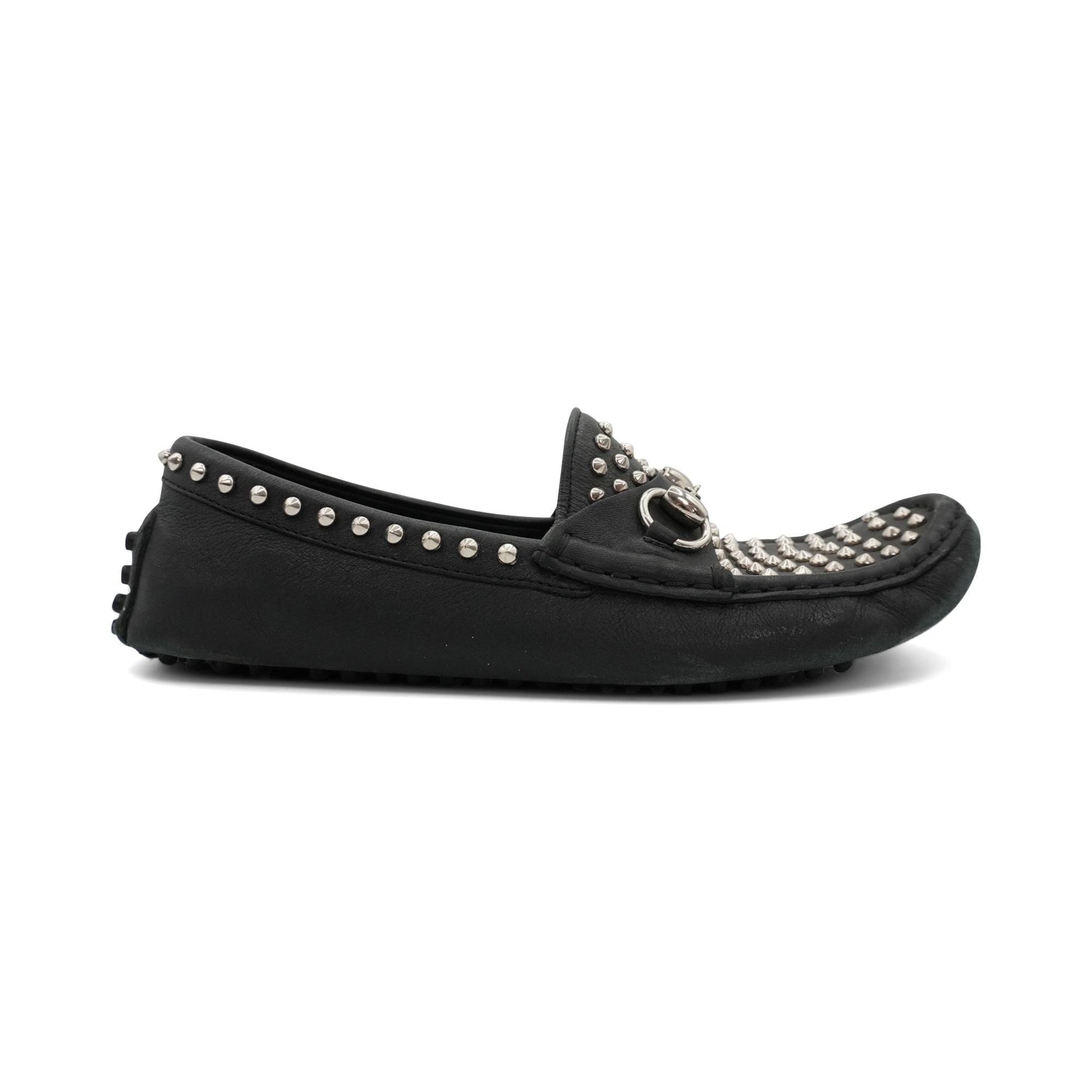 Gucci Studded Loafers - Women's 36.5