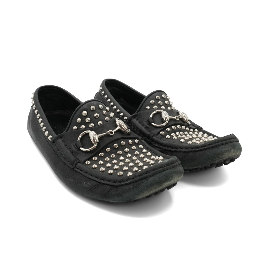 Gucci Studded Loafers - Women's 36.5