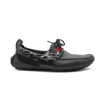 Gucci 'Web' Loafers - Men's 8.5