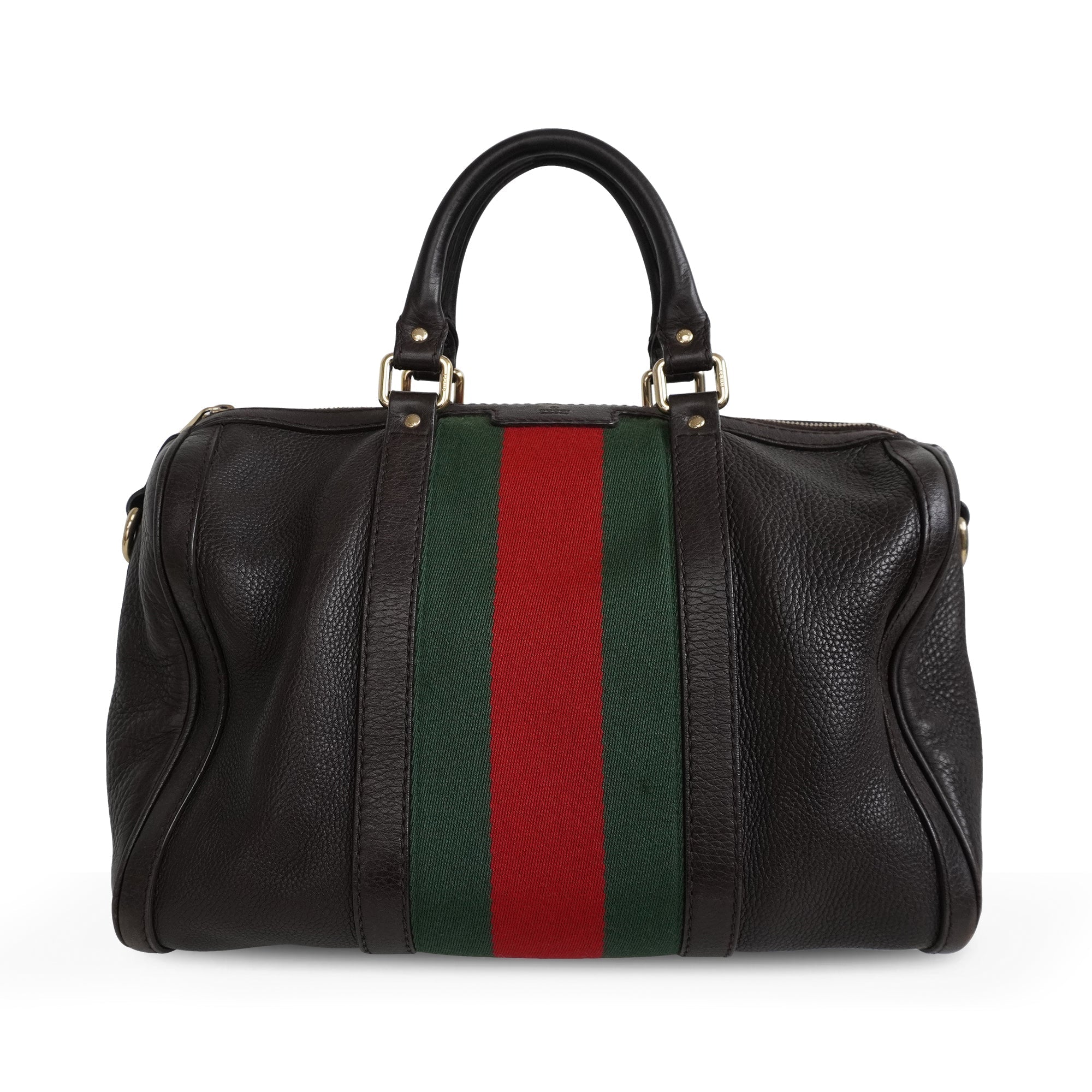 Gucci 'Web' Boston Bag