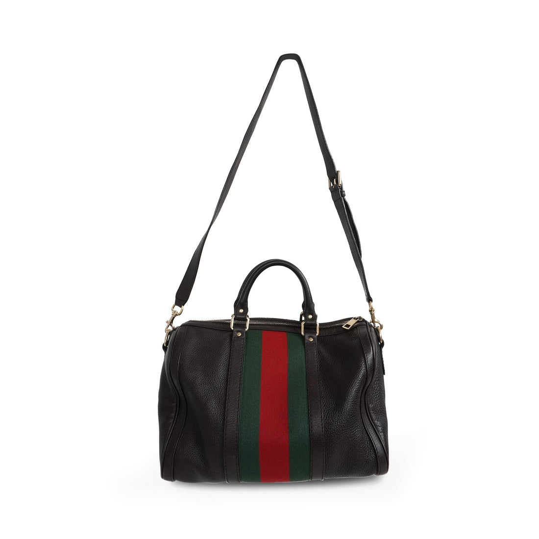 Gucci 'Web' Boston Bag