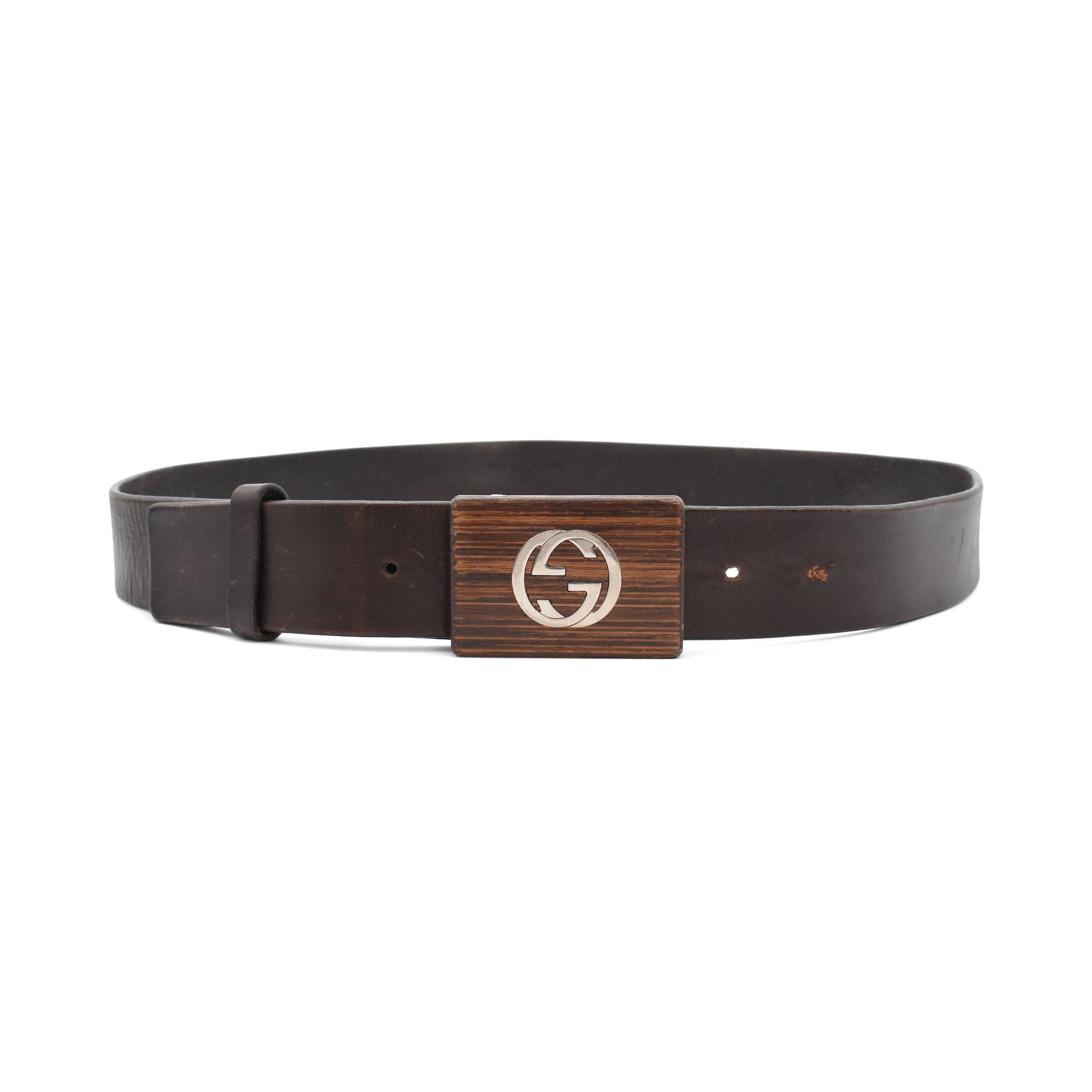 Gucci Leather Belt - 100/40