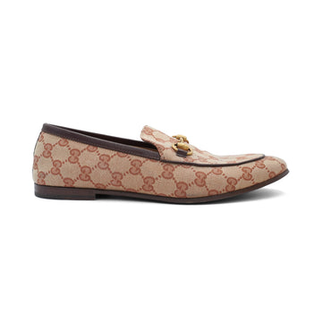 Gucci 'Jordaan' Monogram Loafers - Men's 7.5