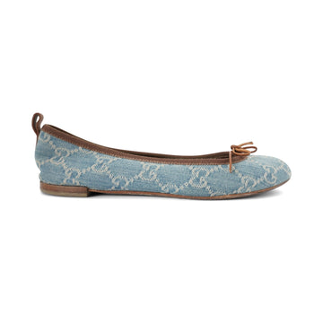 Gucci Denim Ballet Flats - Women's 37